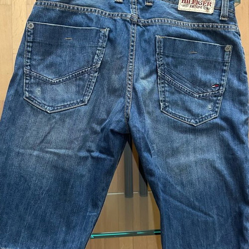 Hilfiger Denim jean bermuda shorts new, size M