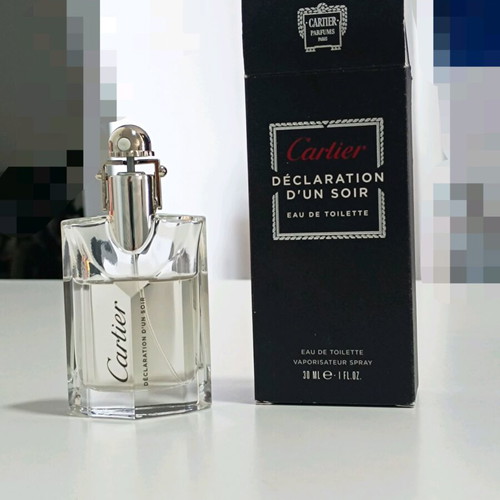 Cartier Declaration D'un Soir Eau de Toilette 30ml like new, vintage 2013