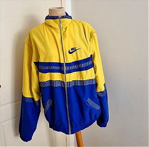 Vintage Nike Jacket 70s 80s Zip Up Coaches Windbreaker Reflective Coat