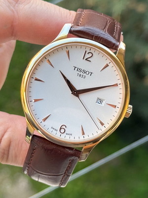 Tissot T-Classic Tradition Rose Gold Coated watch like new