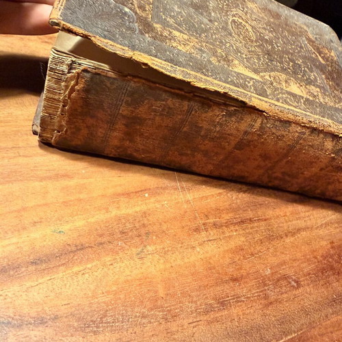 Rare Holy Bible 1862 used, Cambridge University edition, Greek translation by N. Vamvas