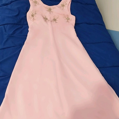 Handmade pink dress like new, size Medium