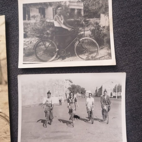 Bicycle photos used, set of 4