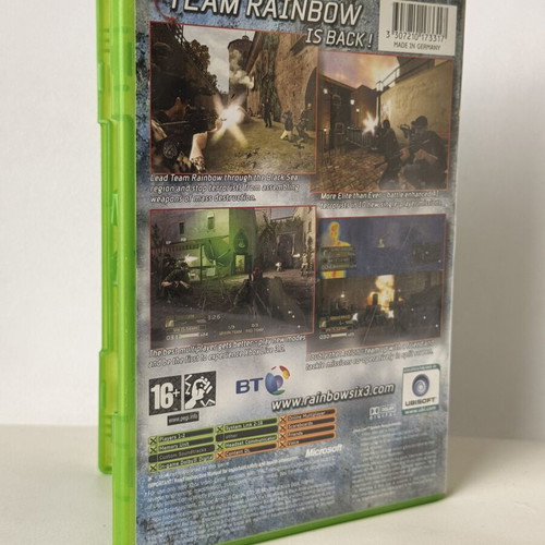 Tom Clancy's Rainbow Six 3 Black Arrow Xbox Original used