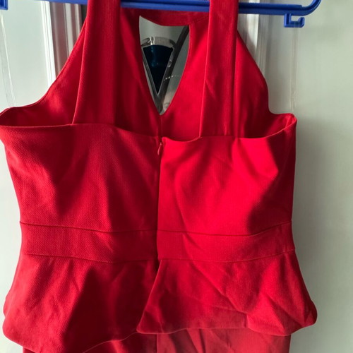 Evening dress new, red, size XL