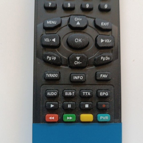 TV Star T910 decoder used with remote and scart to RCA cable