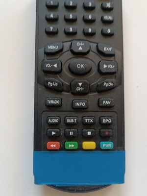 TV Star T910 decoder used with remote and scart to RCA cable