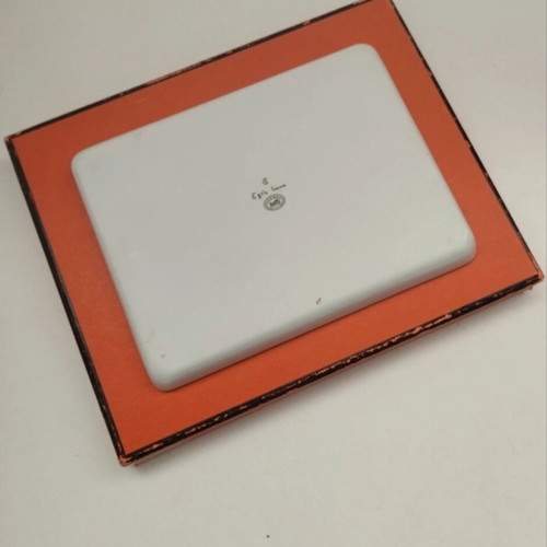 Hermes Egee Soleil Lune sushi plate, porcelain