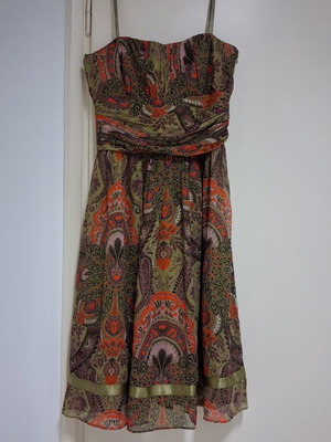 Ted Baker London dress size M like new, multicolor