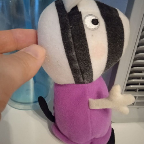 Pepa zebra figure used