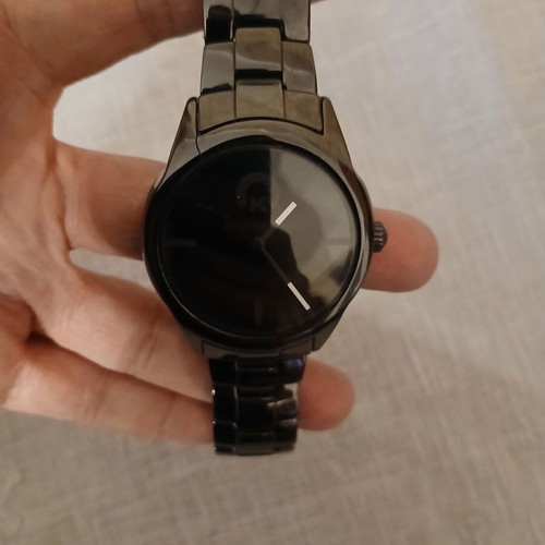 Kraftworks men's watch like new with ceramic bracelet