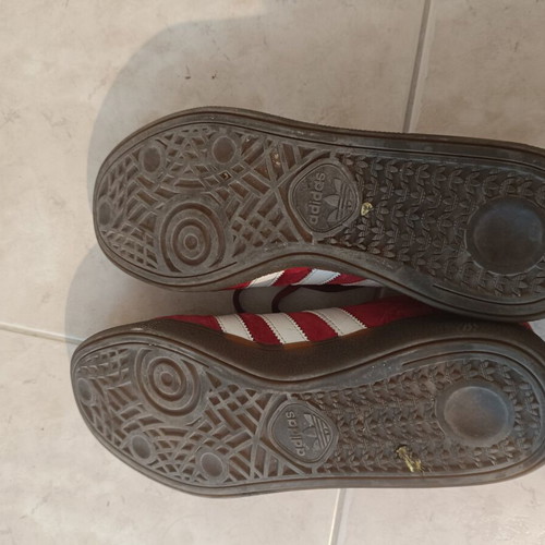 Adidas Spezial sneakers used, size 43.5 EU, red with small stain