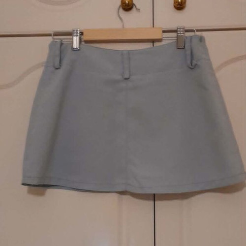 Thesis mini skirt, turquoise, size S