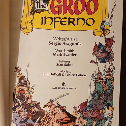 Sergio Aragones The Groo Inferno graphic novel