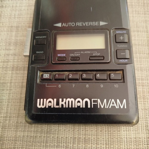 Sony Walkman WM-AF62/BF62 portable cassette player used, for parts or repair