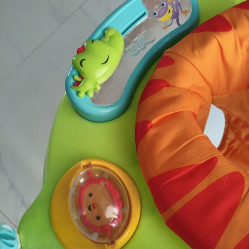 Fisher-Price Jumperoo Lion Activity Center like new with box