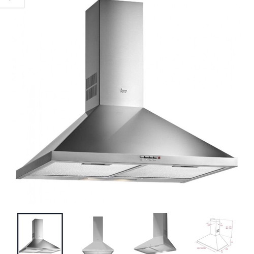 Teka inox extractor hood new in box