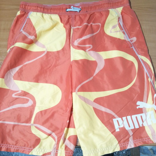 Puma men's swim shorts S used, multicolor
