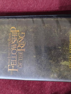 Lord of the Rings The Fellowship of the Ring Special Extended VHS Edition σαν καινούργιο