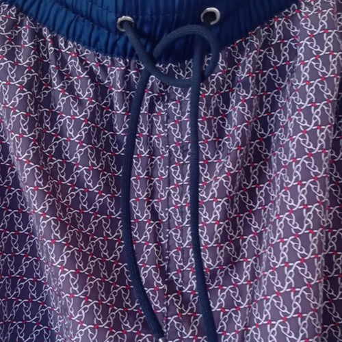 Byblos men's swim shorts large like new, velvet fabric, back pocket