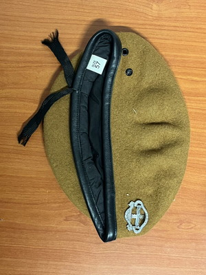 Zambias beret used military collectible