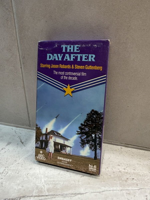 The Day After VHS tape used, no subtitles