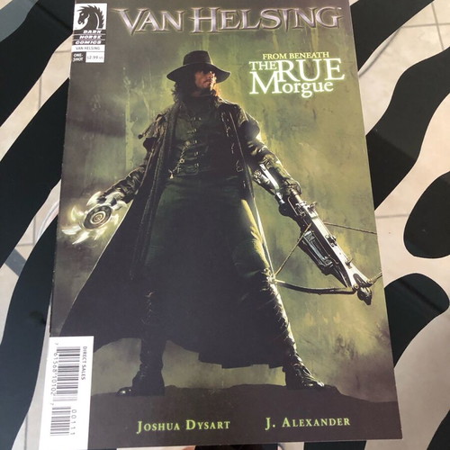 Van Helsing From Beneath The Rue Morgue 1 comic new, Dark Horse