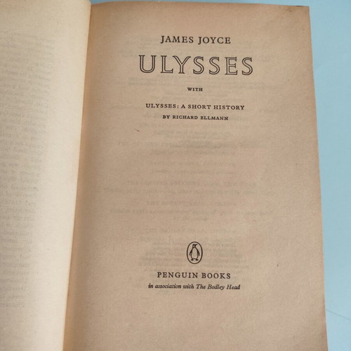 Ulysses by James Joyce, Penguin Modern Classics 1977 edition
