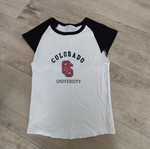 Raglan T-shirt Pink Woman like new, Colorado University print