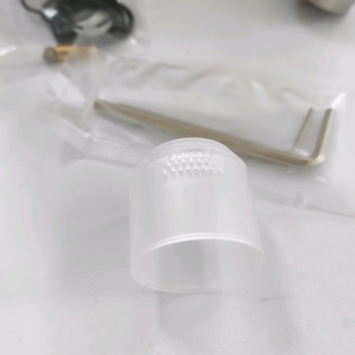 VaperzCloud Temple RDA 25mm brushed stainless steel like new