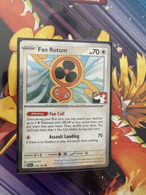 Fan Rotom Cosmos Holo MLB 118/142 Pokemon card