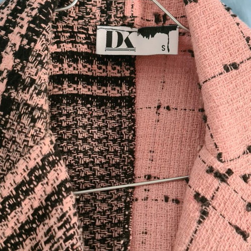 Dk jacket used, pink, size S, long and dress jacket