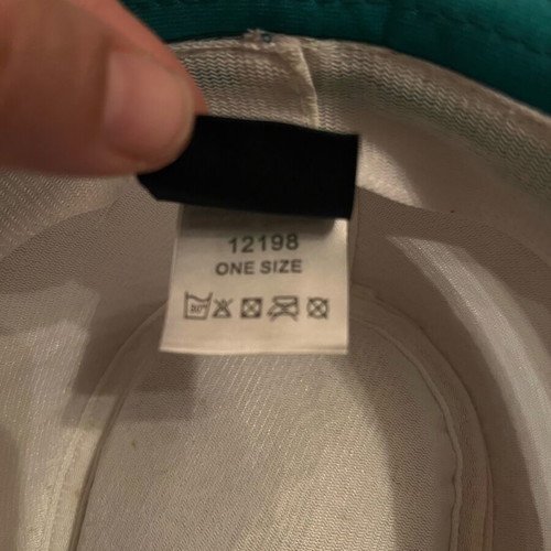 Stamion children's and youth hat like new, beige and turquoise