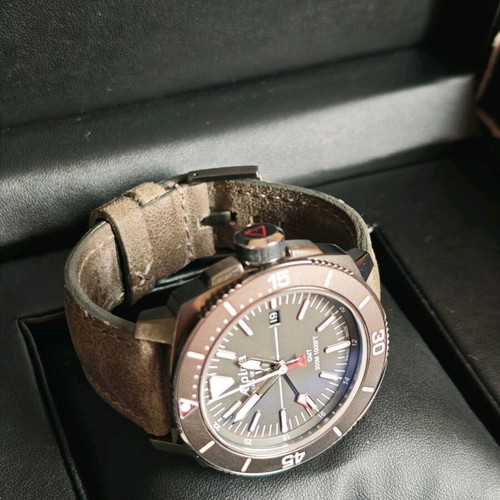 Alpina Seastrong Diver 300 GMT AL-247LGG4TV6 like new, men's, gray