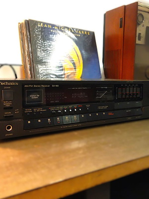 Technics SA-160 Stereo Amplifier 2x40W RMS used with phono input