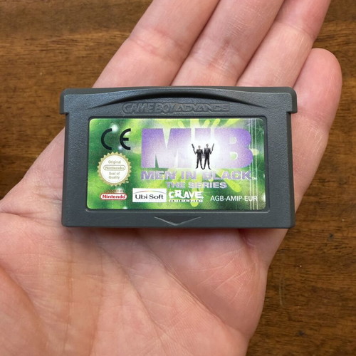Men in Black The Series Game Boy Advance game used