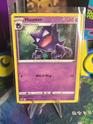 Haunter Chilling Reign Pokemon card mint condition