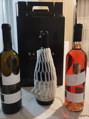 Aidarinis Estate Valtara Wine Set of 3 New in Luxury Case