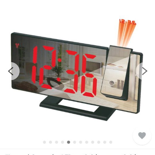 Digital led clock alarm