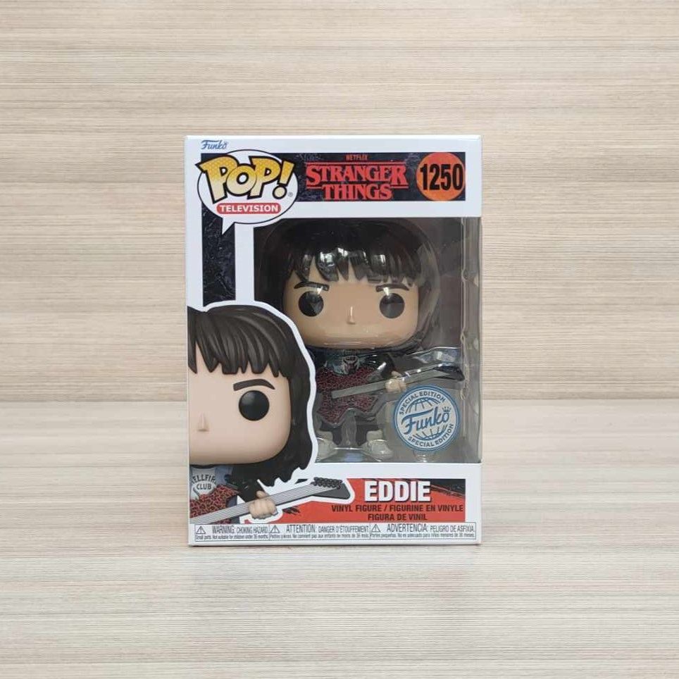 Eddie (With Guitar) Stranger Things Funko Pop cheapest #1250