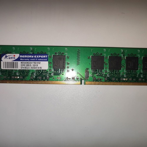 ADATA 1GB DDR2 800MHz RAM memory like new