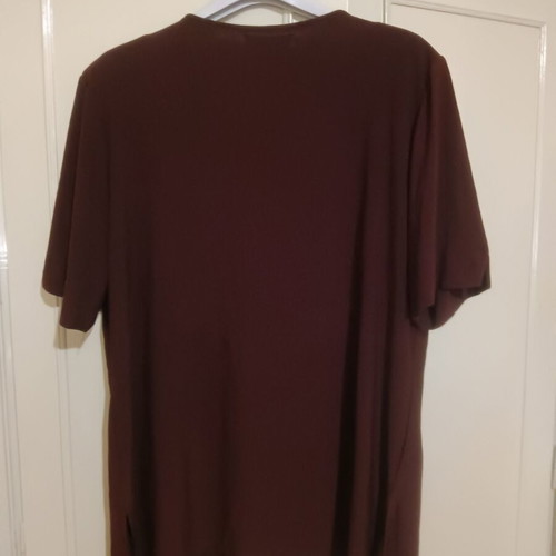 Short-sleeve blouse XXL, viscose
