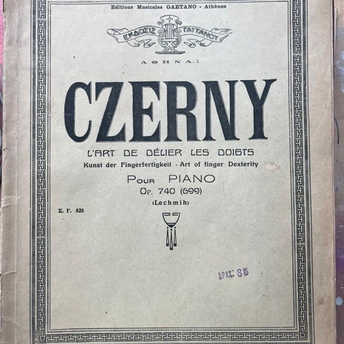 Czerny piano sonatas sheet music