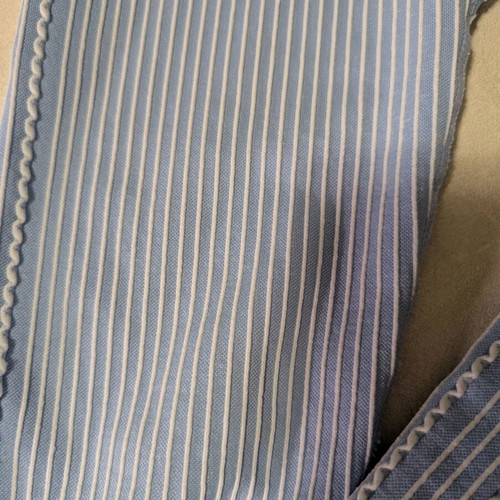 Fitness set baby blue leggings and grey top with blue details like new
