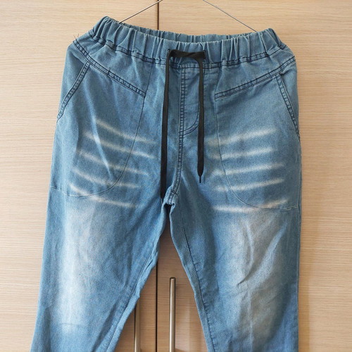 Light blue jeans slim salvari style Size M/L like new