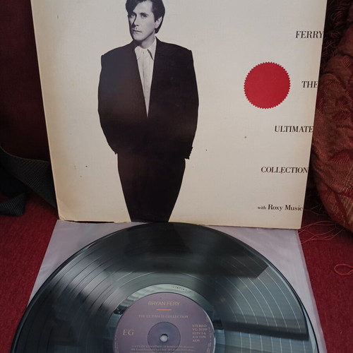 Bryan Ferry & Roxy Music The Ultimate Collection vinyl record used, rock