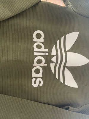 Adidas sweater used, size small, green