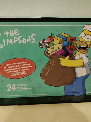 The Simpsons Advent Calendar new, unopened