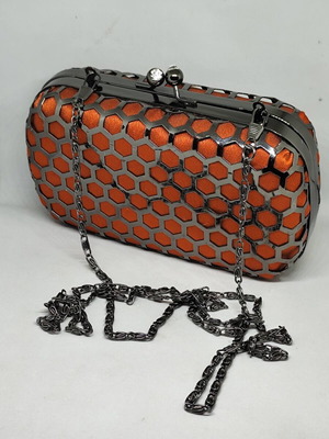Alexi Andriotti Accessories Red Evening Clutch Bag like new