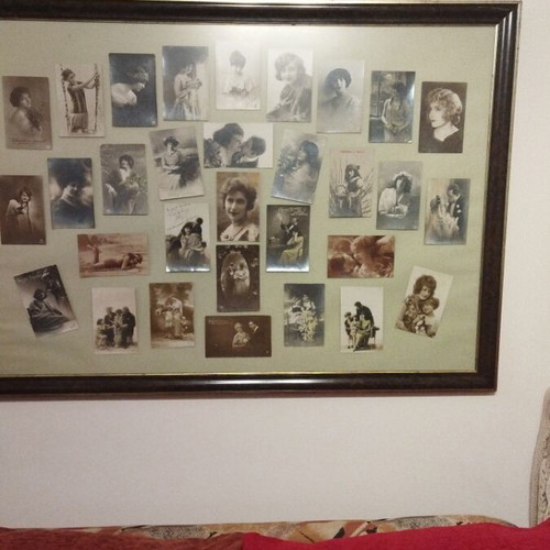 Framed greeting cards 1920-1930 like new